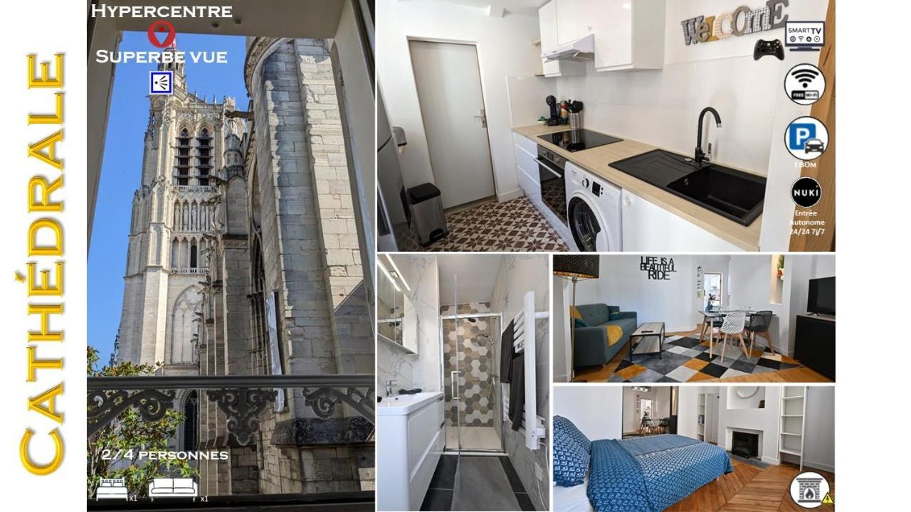 3 Appartements Premium Au Pied De La Cathedrale - Hypercentre Sens Esterno foto